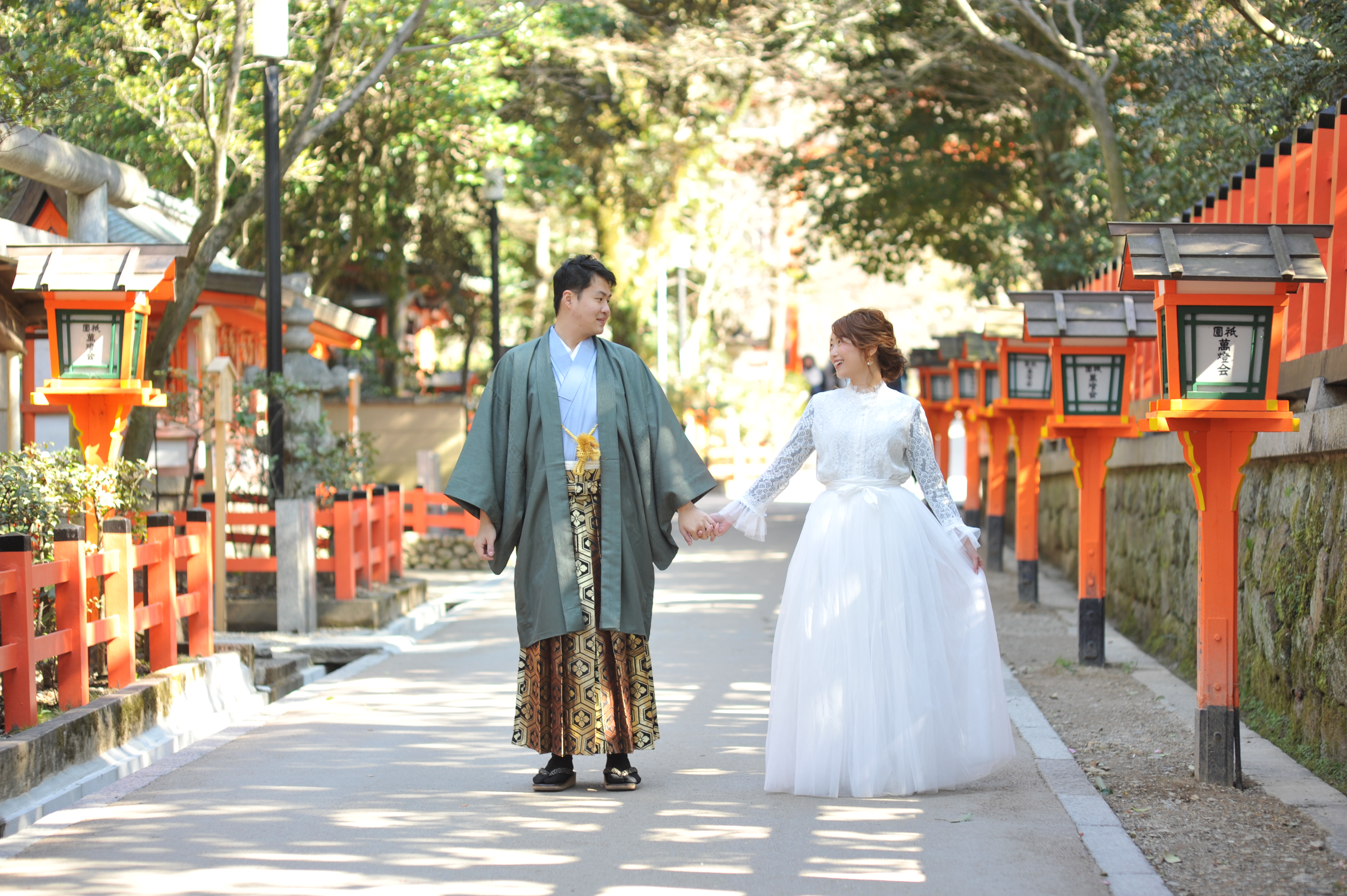 囍·我的京都自助婚紗分享，淘寶自備服裝、和服租借、日本在地攝影師拍攝